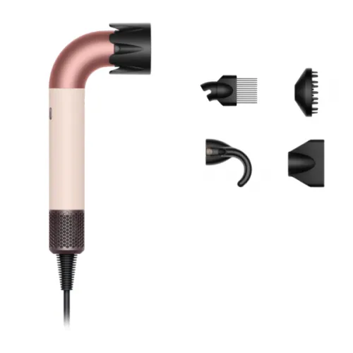 Фен Dyson Supersonic R HD17 Curly+Coily (Керамический розовый/Розовое золото)