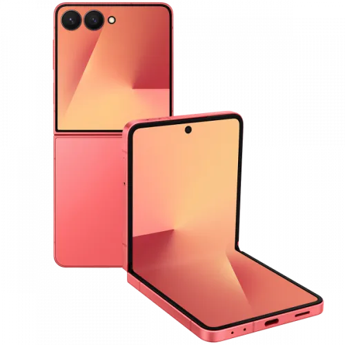 Смартфон Samsung Galaxy Z Flip 7 (12/256 ГБ Коралловый)