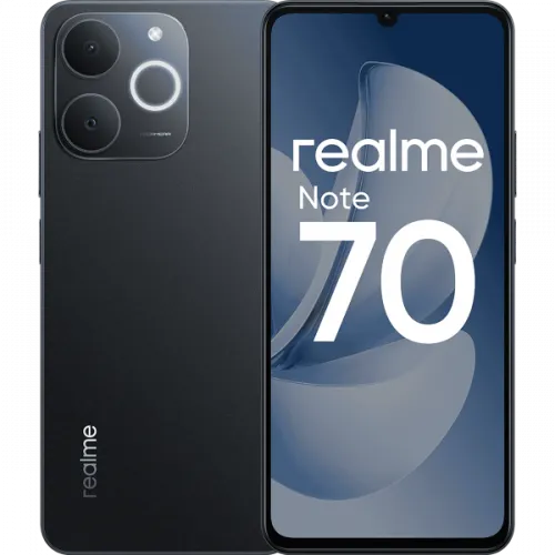 Смартфон Realme Note 70 (6/128 ГБ Черный)