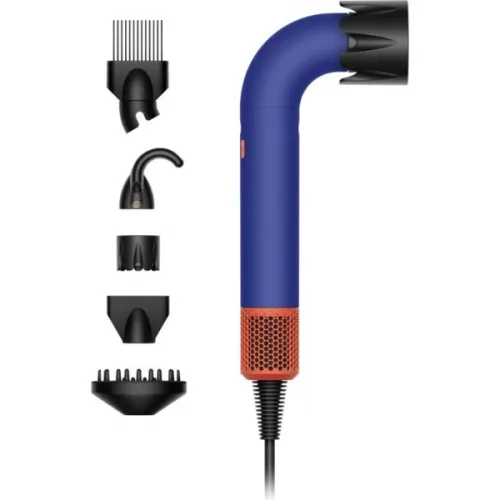Фен Dyson Supersonic R HD18 Professional Curly+Coily (Синий/Топаз)