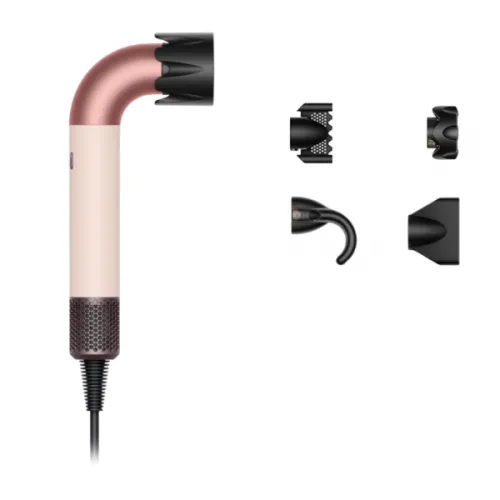 Фен Dyson Supersonic R HD17 Straight+Wavy (Керамический розовый/Розовое золото)